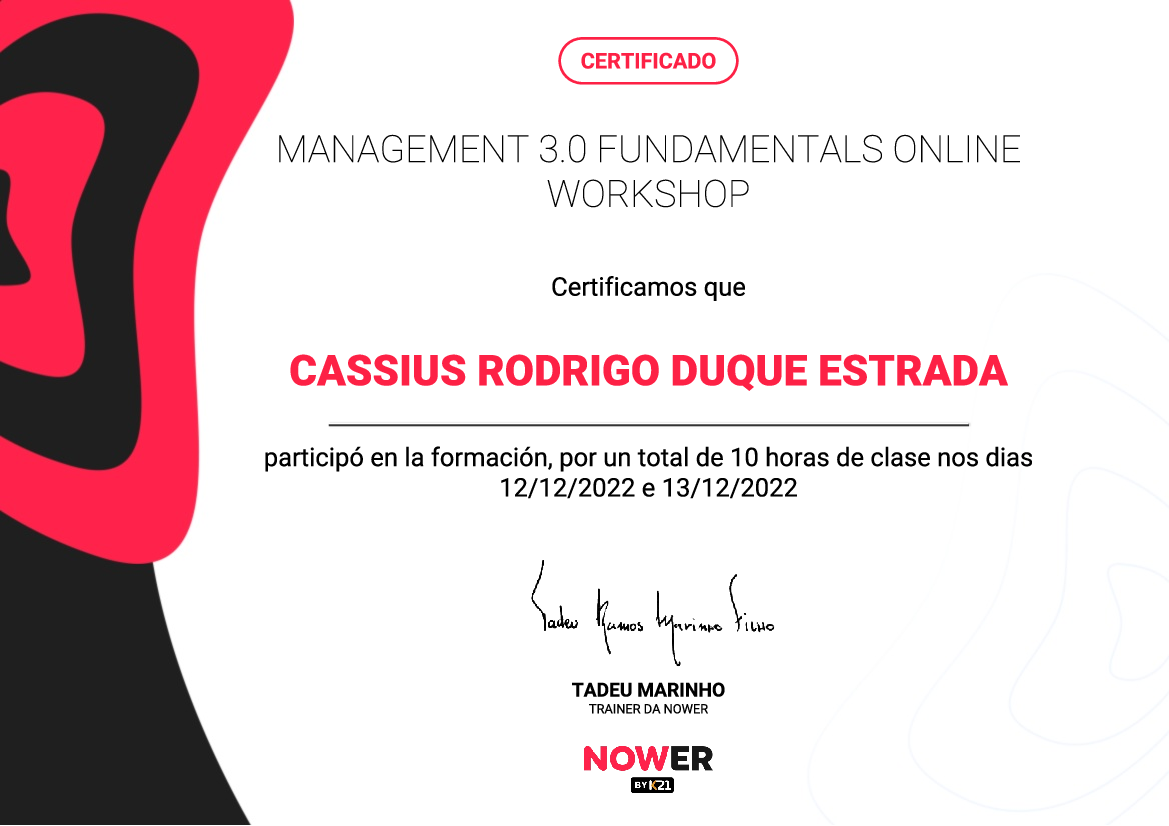 Certificado K21